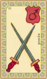 carte Mars oracle belline