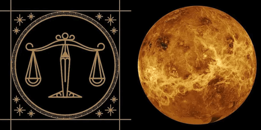 Balance planète Vénus