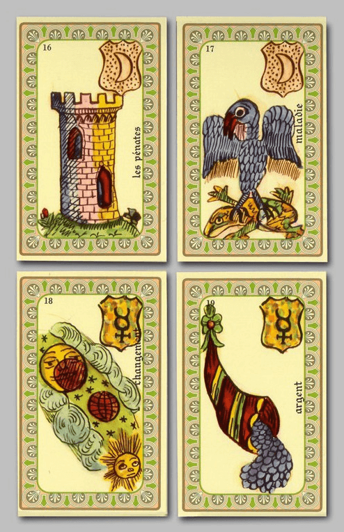 cartas del oráculo Belline