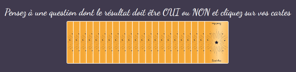 tirage oui non