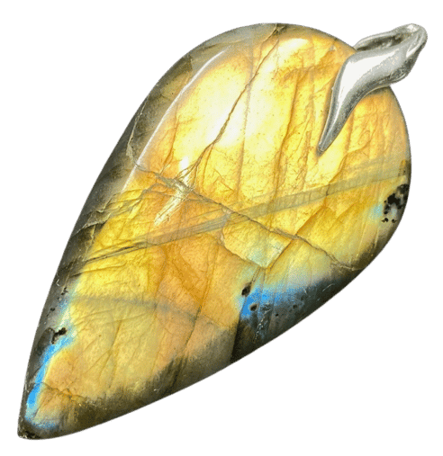 labradorite jaune Mexique