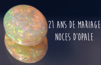 Opale 21 ans de mariage